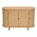 Credenza in legno di quercia con 2 porte