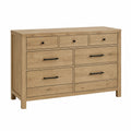 Cassettiera in legno MDF con 8 cassetti 80x120x40 cm
